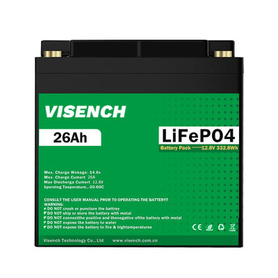 ビセンチ ベストセラー アメリカ ドイツ イギリス カナダ 12.8v 26Ah ディープサイクル 12ボルト リチウムイオン電池 12V 26ah LiFePO4電池