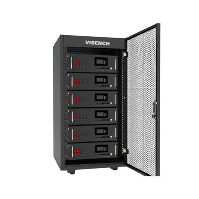 高電圧 48V 51.2V 70Ah 100Ah 5.5Kwh Lfp Lifepo4 ラック搭載太陽光発電蓄電池