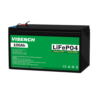 バイセンチ 直接工場 高品質 12v 5ah 深 6000 サイクル 太陽光 寿命PO4 再充電可能な家庭用エネルギー貯蔵電池