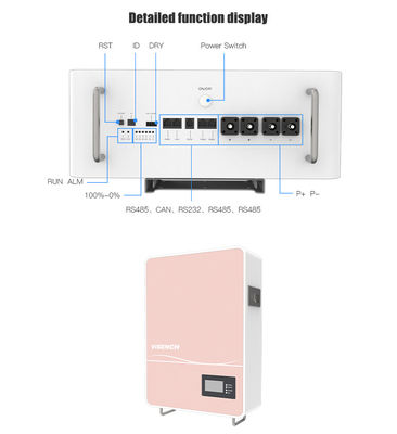 リチウム電池 3.7v 長寿命 LiFePO4 太陽電池 5kWh 10kWh リチウム電池 18650