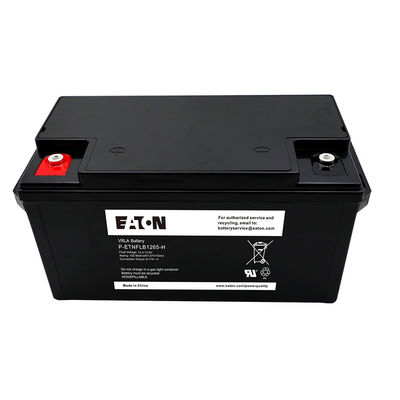 イートン UPS バッテリー ETNFLB1265-H 12V 65AH 充電可能なイートンバックアップ用の鉛酸バッテリー
