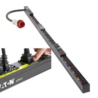 EATON EFLXB01H FLEXPDU BASIC 1U C14 10A 1P 12XC13 データセンターのためのインテリジェント 16A PDU