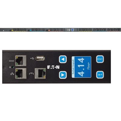 16A 減量されたAMP 1U PDU パワーデータセンターEATON EFLXB00H FLEXPDU BASIC C14 10A 1P 8XC13