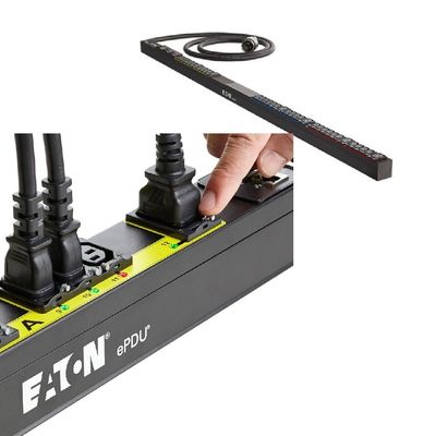 24 Way EATON EFLXB22 FLEXPDU BASIC 0U C20 16A 1P 20XC13 4XC19 モニタリングされたPDU