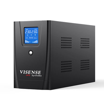 バイセンチ 2Kva Lcd ディスプレイ バックアップ 2000Va 1200W デスクトップ・ラップトップ・コンピュータ用のオフライン・アップ
