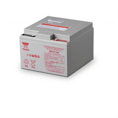 YUASA Np24-12 12V 24Ah 最良エネルギー貯蔵 UPS 太陽系と電力のための鉛酸電池