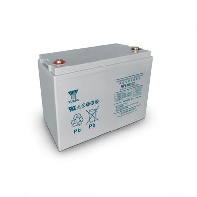 YUASA NPL100-12 12V 100Ah 再充電可能なVRLA バッテリー UPS