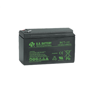 BB バッテリー BC7-12 12V 7AH UPS 鉛酸バッテリー, 12V 鉛酸バッテリー, BB 鉛酸 UPS バッテリー 12V 7AH