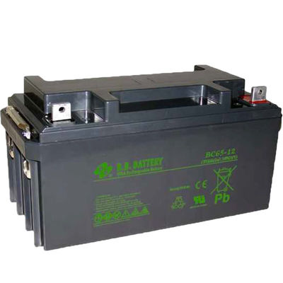 ディープサイクル BB バッテリー 12V 65Ah BC65-12 高速放電鉛酸バッテリー