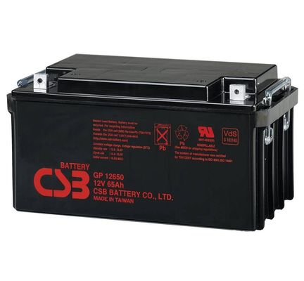 CSB GP12650 12V 65Ah エネルギー貯蔵 再充電可能なVRLA 12V 65Ah CSB バッテリー