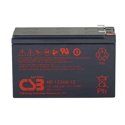 CSB バッテリー HR1232W 12V 32W 再充電可能 メンテナンスフリー 鉛酸 AGM バッテリー