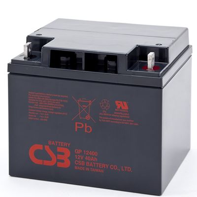 CSB バッテリー GPL12440 12V 40Ah 再充電可能 メンテナンスフリー 鉛酸 長寿命 バッテリー UPS