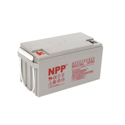 高品質のNPP NPG12V 70AH 太陽光発電システム ホームアップス GEL電池 太陽光路灯電池