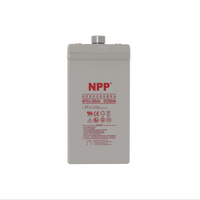NPP NPG2-200 高性能鉛酸電池 2V 200Ah 信頼性の高い電源のためのジェル電池