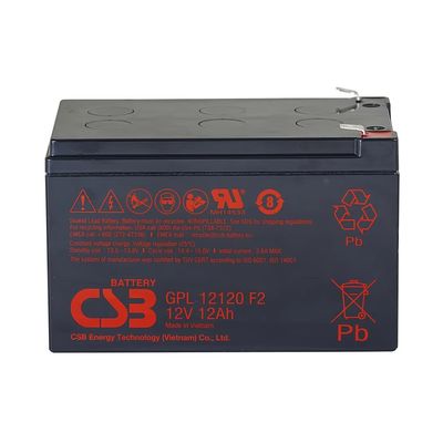 CSB GPL12880 12V 88Ah メンテナンスフリー 密閉型鉛酸電池 バルブ 長期間の性能を制御する