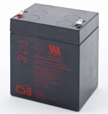 CSB Battery GP1245 12V 4.5Ah High Performance Rechargeable Maintenance-Free VRLA Battery